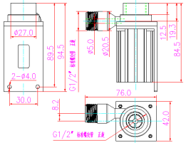 ZL38-16機(jī)床水冷水泵平面圖.png