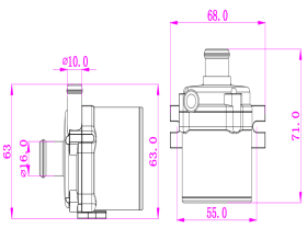 ZL50-30水暖床墊熱水循環(huán)無(wú)刷水泵平面圖.png